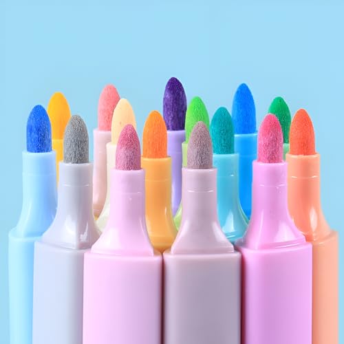 Image of Shopiable Store Acrylic Paint Marker Set - Waterproof, Quick Dry, Multi-Surface (Canvas, Glass, Wood, Rock) - Fine Tip 3.5mm - Non-Toxic Art Markers for Kids & Adults (36)