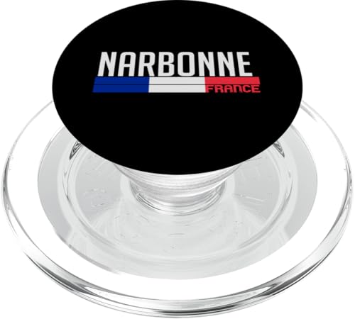 Narbonne France Drapeau Fierté France PopSockets PopGrip pour MagSafe