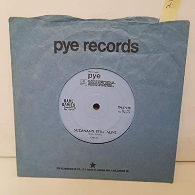 DAVE DAVIES Suzanah's still alive. funny face. 7" vinyl 7N17429
