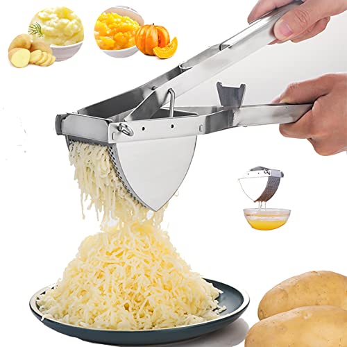 Slosy Esmagador de batatas cozidas imprensa manual em aço inoxidável máquina de café Pure utensílios cozinha prensa profissional fruta legumes alhos hortilhas