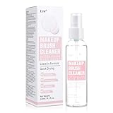 EJW Spray Detergente per Pennelli da Trucco – Formula Delicata Senza Alcol, Senza Risciacquo & Asciugatura Rapida, Pulizia Profonda Senza Residui, Vegan, Profumo Cotone & Muschio Bianco, 120 ml