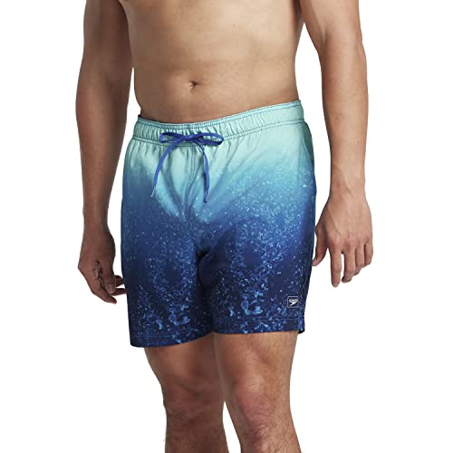 Speedo Men's Swim Trunk Mid Length Redondo Printed