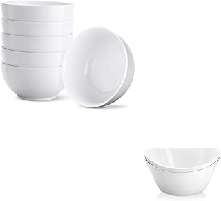 Yedio 40 oz Salad Bowls 10 oz Porcelain Bowls