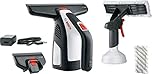 Bosch Cordless Window Vac GlassVAC (for Windows, Tiles, Mirrors and Shower, Running time: Approx. 35 Windows, in Carton Packaging)