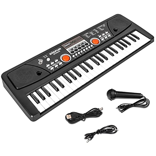 Kids Piano Keyboard, 49 Key Electric Piano Musical Learning...