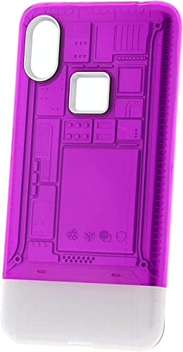 Max Power Digital Hülle für Xiaomi Mi A2 Stylish Double Rigid 2-in-1 Hard und Soft Hülle Transparent AntiSchock Bumper Hülle Stoßfest Outdoor (Xiaomi Mi A2, Rosa)