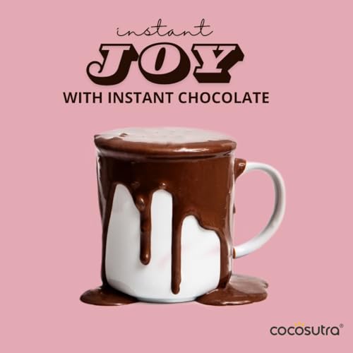 Image of Cocosutra Instant Drinking hot Chocolate - 36g | Just add milk, hot or cold