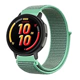 Pulseras para Garmin Bounce 2 Pulsera Suave Nylon Ajustable Transpirable Deportiva Correa de Repuesto Compatible con Garmin Bounce 2 Correa de Reloj para Mujer Hombre, Eine Grösse, Nailon, No es una