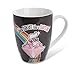 NICI- Tazza Unicorno Pink Diamond da 310 ml in Porcellana, Colore Grigio, 47646