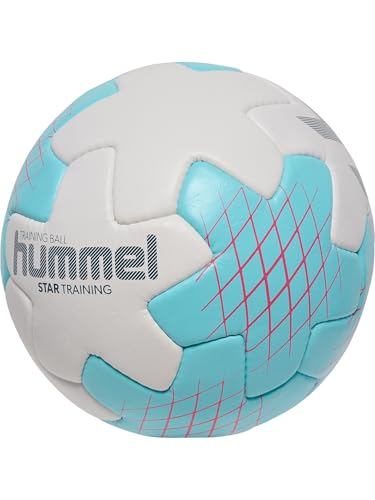 hummel, hmlSTAR Training HB, Off White/Light Blue/RED, 3