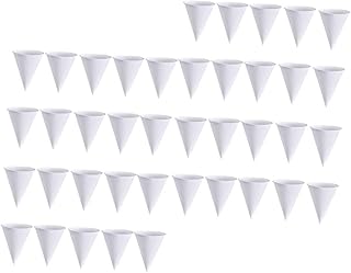 200pcs Paper Cups Cone-shaped Ice Holders Airport Beverage Paper Holders Safe and Practical for Desserts and Drinks Lightweight and Textured Design