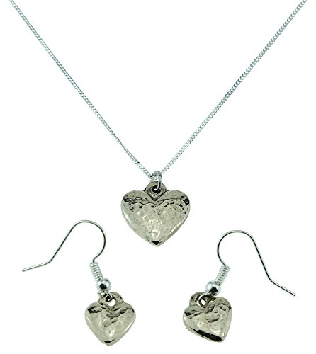 Preisvergleich Produktbild Bronze 8th Anniversary Ohrring und Anhänger Schmuck Set