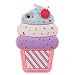 Jicheng Electronic for IPhone 6S Plus Case 3D Cute Animals Starbucks Coffee Ice Cream Unicorn Sailor Moon Giraffe Cartoon cat Silicone Back Cover Case for Apple IPhone 6 Plus/6S Plus-Pink ice cream