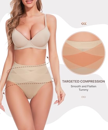 Shapewear Tummy Control Panties - Body Shaping Briefs Compression Underwear Low Rise Girdle Panty Shapewear for Women2