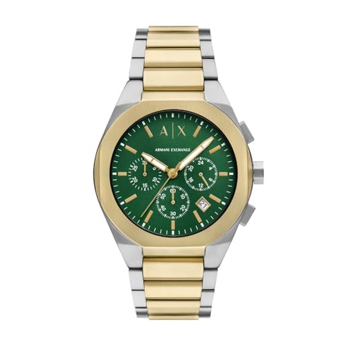 Listado de Reloj Armani Exchange Dorado los preferidos por los clientes. 43 Reloj Armani Exchange Street AX4184 de acero inoxidable en color dorado y plateado para caballero