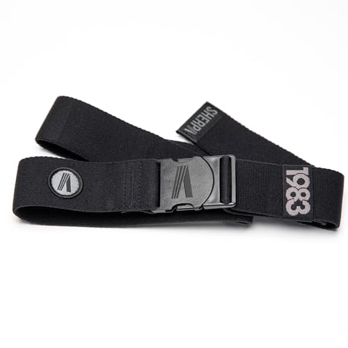 Sherpa Supply Stretch Webbing Belt for Men & Women: Your Ultimate Travel Companion - Perfect Fit for Men and Women Accessory