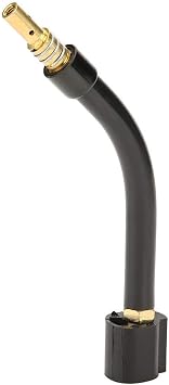 7.1in Standardized Design Flexible Swan Neck MIG Welding Torch Consumables for Binzel 15AK Welding Torch