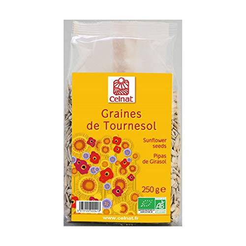 PIPAS GIRASOL 250GR CELNAT BIO