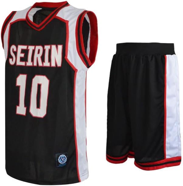 Men's Basketball Jersey Set 10th Kagami Taiga Cosplay Set