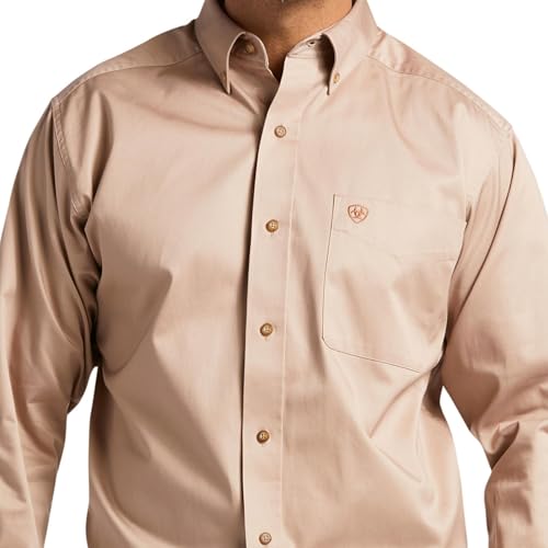 Image of Ariat Men's Solid Twill Classic Fit Shirt