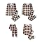 The Children's Place Baby Men's Family Matching, Thermal Pajamas Sets, Red Tartan Plaid-Adult Dad