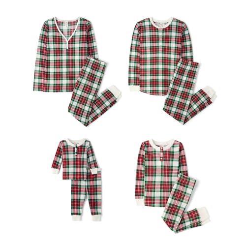 The Children's Place Baby Women's Family Matching, Thermal Pajamas Sets, Red Tartan Plaid-Adult Mom by The Children's Place - Used condition - US$5.06