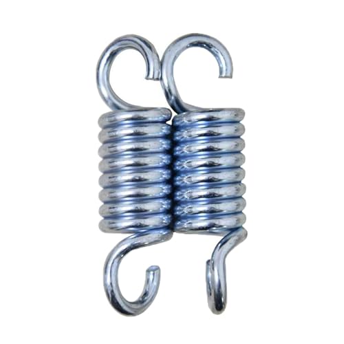 2 molle per amaca, accessori per sedia a dondolo da giardino, molla resistente per sacchi da boxe, altalene da portico, sedie sospese (12,5 x 3,3 cm)