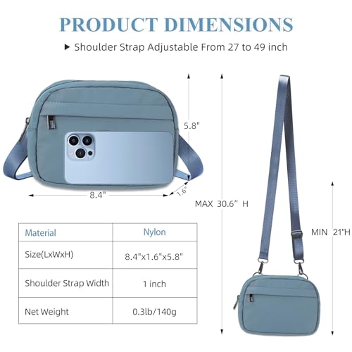 Image of MAXTOP Small Crossbody Bags for Women Belt Bag Fanny Pack with Adjustable Strap