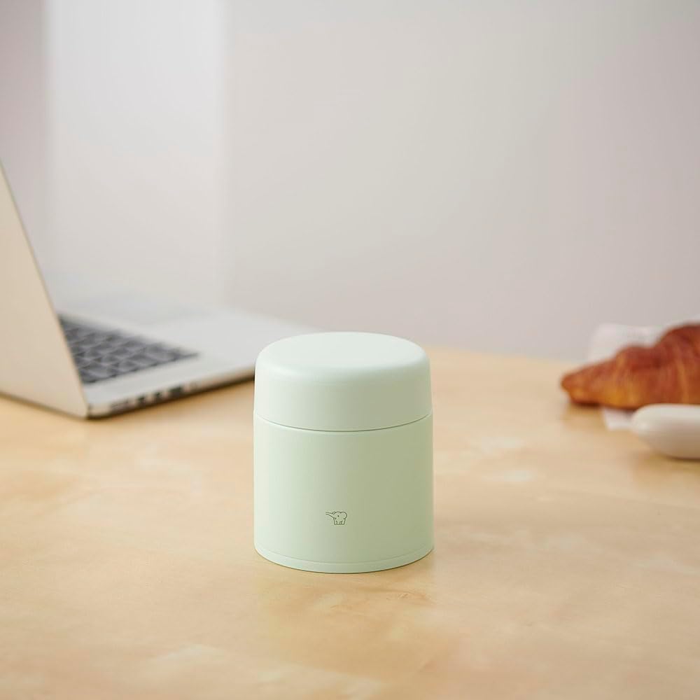 Zojirushi Stainless Steel Food Jar, 10-Ounce, Airy Green