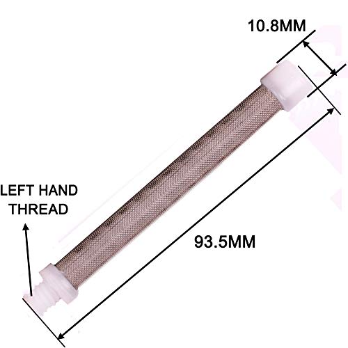 Airless Spray Gun Filter 500-200-06 For Lx80Ii, Lx80, 60 Mesh White. 5Packs #TOP4