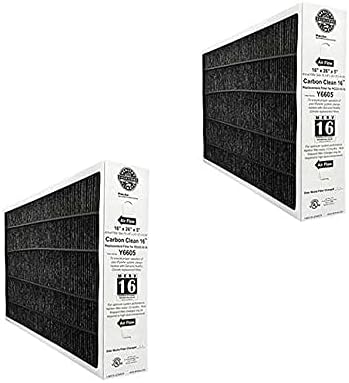2-Pack, Lennox Y6605,Healthy Climate PureAir 100908-11 Replacement Media, MERV 16 for PCO3-16-16
