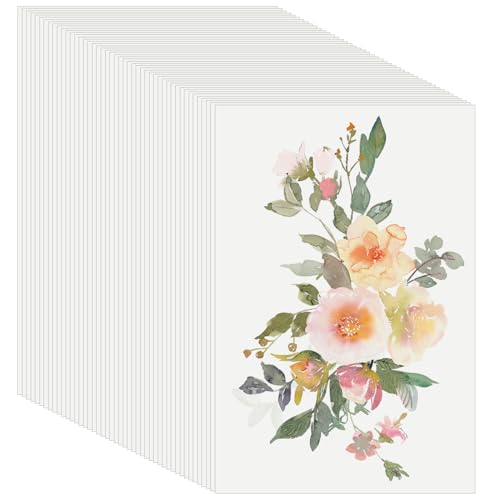 150 Blätter Aquarellpapier A6 Karten Set,300g/m² Watercolor Paper Dickes Aquarellblock,10,2 x 15,2cm Aquarell Karten blanko, für Erwachsene, Kinder Studenten, Künstler Acryl Papier Malpapier