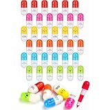 36 Pezzi Mini Penne a Sfera Retrattile, Penne Capsula Portatili, Regalo Penna per Adulti, Ufficio e Casa