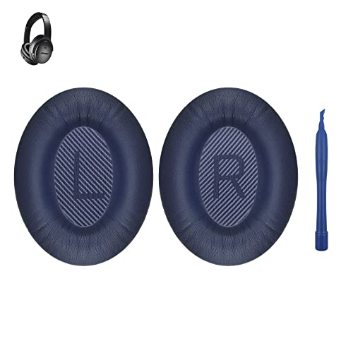 Ersatz-Kopfhörer-Ohrpolster-Set, bequeme, gut atmungsaktive Kopfhörerpolster, kompatibel mit Bose QuietComfort QC35 und Quiet Comfort QC35II Cover