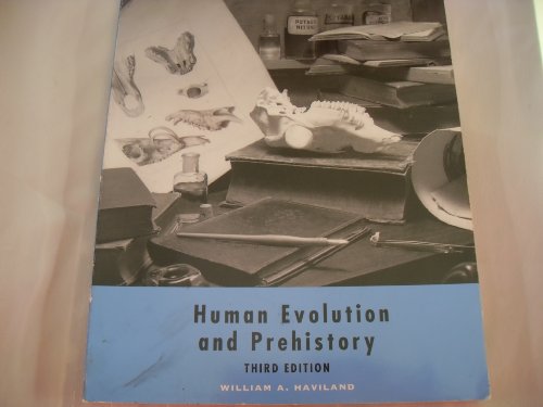 Human Evolution and Prehistory 0155012592 Book Cover
