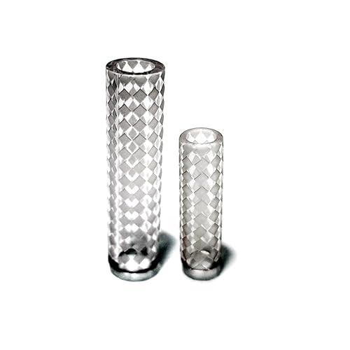 Victory Glassworks Hollow Checkerboard Quartz Pillar 2-Pack