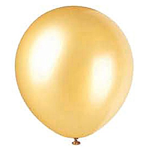 Maple City Rubber Gold Balloons - 11