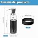 Imagen de UCFBWO 2 dispensadores de bomba de salsa, 500 ml