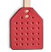 Amish Leather Fly Swatter With Wood Handle-Scarlet