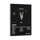 Lil Baby WHAM Posters & Prints on Canvas Wall Art Poster for Room Decor Frame:16x24inch(40x60cm)