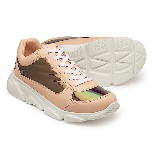 Image of SOLETHREADS Chrome|Lightweight Comfortable Casual Sneakers Shoes for Women