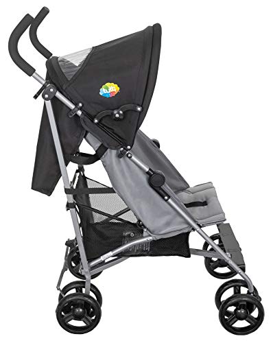 Carrinho Guarda-Chuva Easy até 15kg, Tutti Baby, Cinza