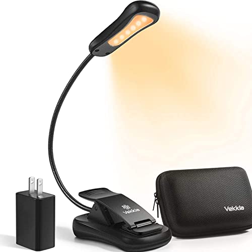 Vekkia Led Book Light Set Series, Travel Case,Cable,Wall Charger Incl. #TOP1