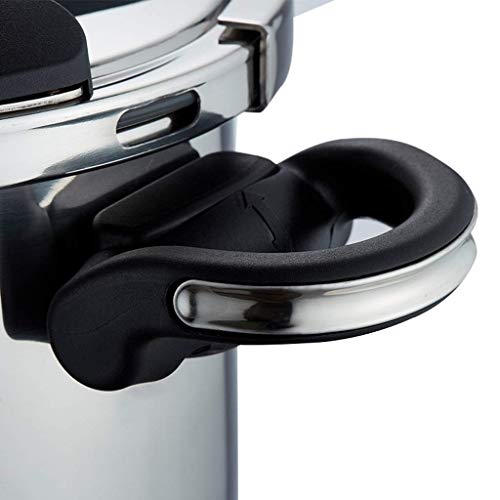 Olla a presión de aluminio pulido 3 L miniatura 5