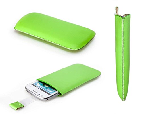 caseroxx Slide Poche pour Samsung Galaxy Core Plus SM-G350, Housse de Protection pour Smartphone (Slide Poche de Coloris Vert)