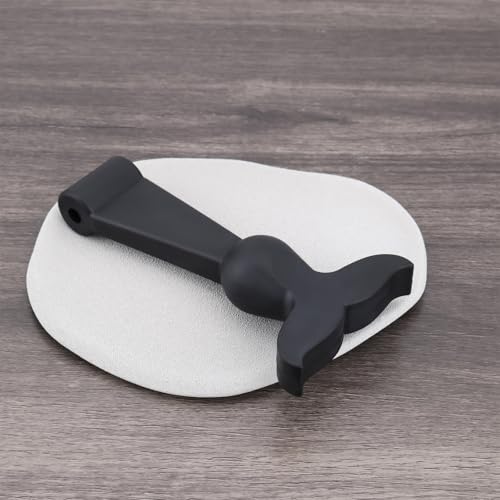 YINETTECH 2pcs Whale Tail Cooler Lid Latches 12.5x6.5x3cm Whale Tail Design T Shaped Rubber Latches Compatible with ORCA Coolers Black by YINETTECH - Used condition - Image 6