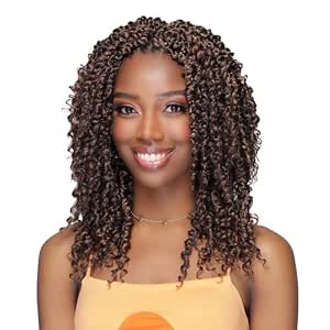Bobbi Boss Crochet Braids HB101 Boho Passion Twist 10" (1-Pack, 2 Darkest Brown)