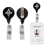 Desert Cactus Las Vegas Aces Retractable Badge Holder WNBA ID Reel with Ticket Clip for Lanyard, Work, School & Office Access (Design A)