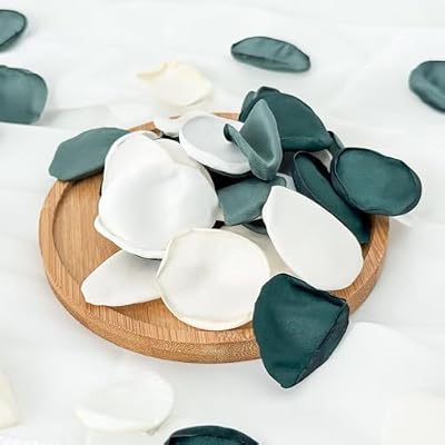 AimtoHome Silk Green Petals – 200 Piece Woodland Décor Set