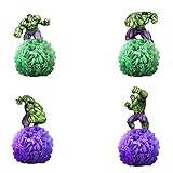 4 PCS Table Decorations for Hulk Party Honeycomb Centerpieces Decoration Decorations for Hulk Party...